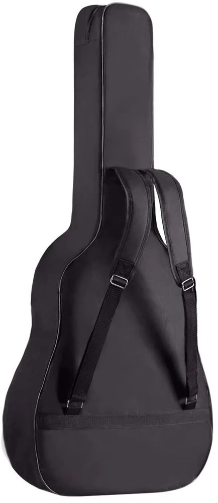 Strado Vandeniui atsparus dėklas 41 dydžio gitarai su diržais - apsauginis su stovu, prieiga prie prievadų ir mygtukų