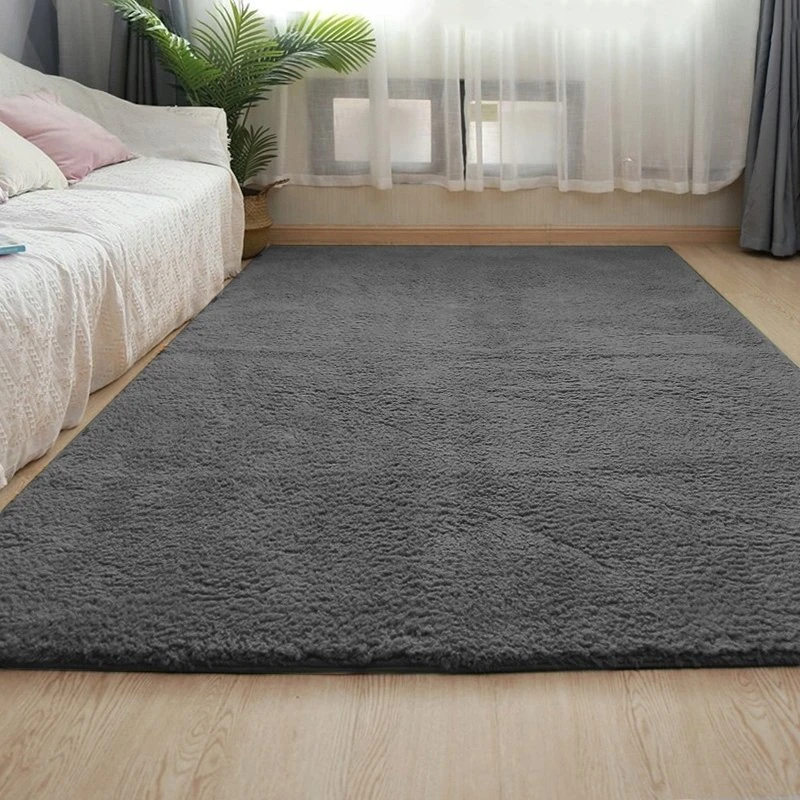 Strado Kilimas Alpaca 200x290 cm, pilkas – minkštas, malonus liesti, skirtas svetainei ir miegamajam