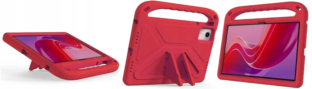 Dėklas na tablet Strado Dėklas FunColor do Lenovo Tab M11 TB330FU 10.95 (Raudona)