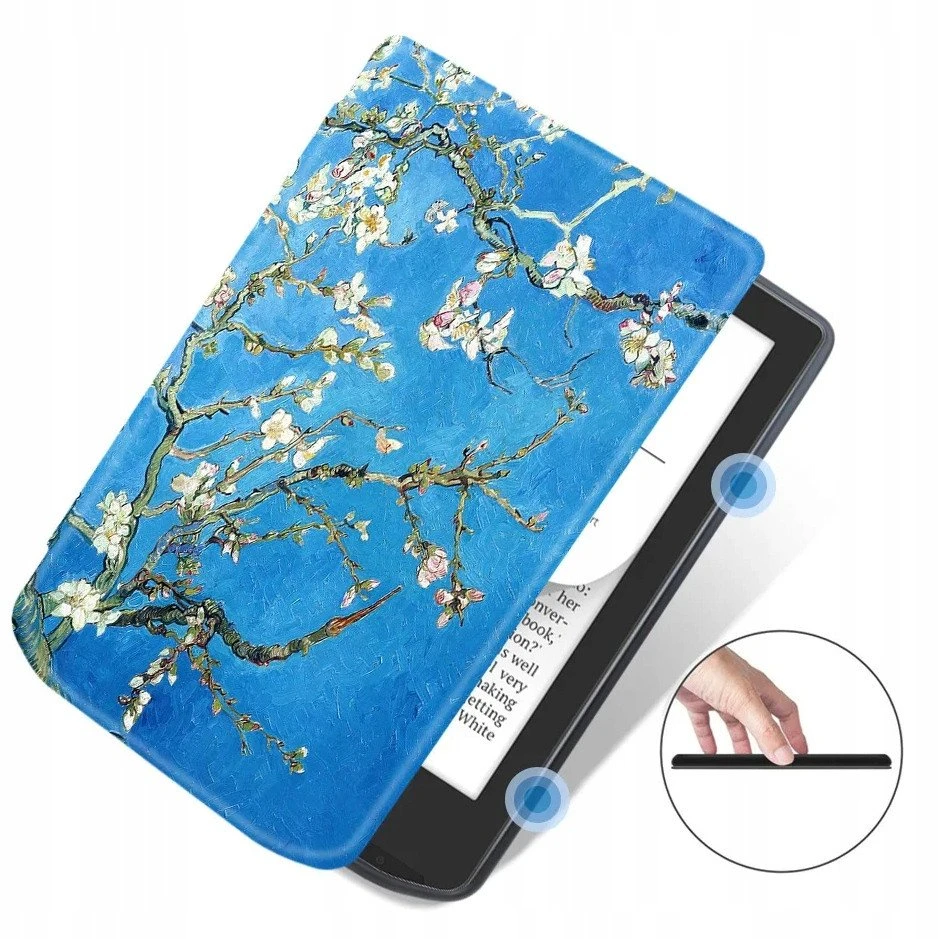 Dėklas Strado Dėklas Graficzne TPU do PocketBook Verse Pro 629 634 (Starry sky)