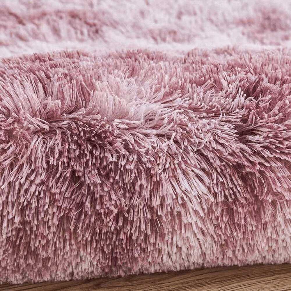 Strado Ombre Shaggy kilimas 130x190 cm rožinė