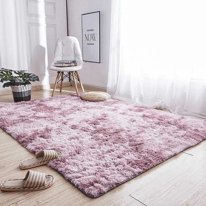 Strado Dywan Ombre Shaggy 100x150 OmbrePurple (Rožinė) universalus