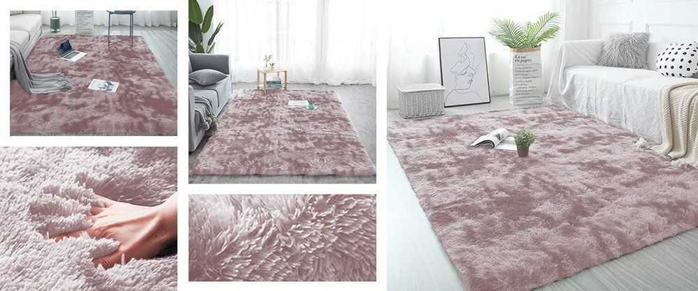 Strado Ombre Shaggy kilimas Strado 120x160 OmbrePurple (Royal) Universalus