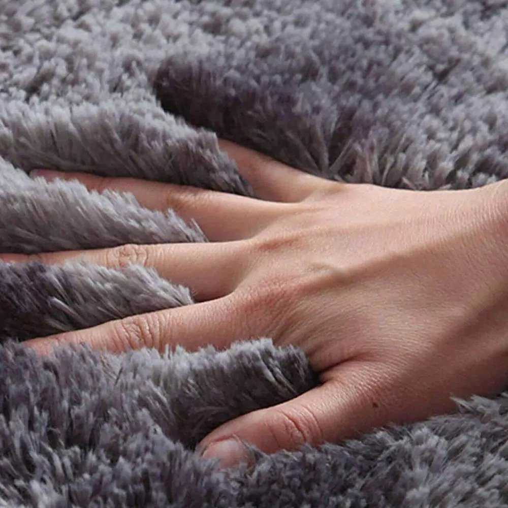 Strado Ombre Shaggy kilimas Strado 120x170 OmbreGrey (Tamsiai Pilkas) universalus