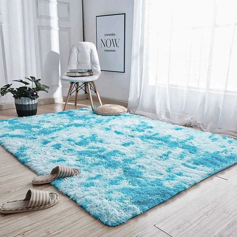 Strado Ombre Shaggy kilimas Strado 120x170 OmbreBlue (Mėlyna šviesa) universalus