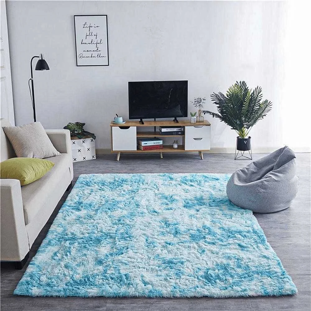 Strado Ombre Shaggy kilimas Strado 120x170 OmbreBlue (Mėlyna šviesa) universalus