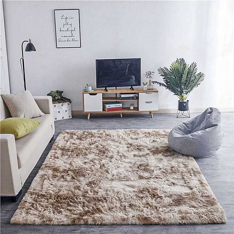 Strado Ombre Shaggy kilimas Strado 140x200 OmbreCamel (rusvai gelsvas) universalus