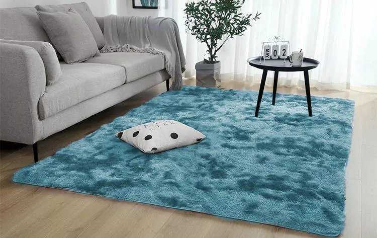 Strado Kilimas Ombre Shaggy 160x200 OmbreNavy (tamsiai mėlyna) universalus