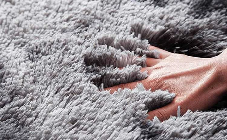 Strado Street Ombre Shaggy kilim Street 200x250 Ombre Sidabrinis (šviesūs rutuliai)
