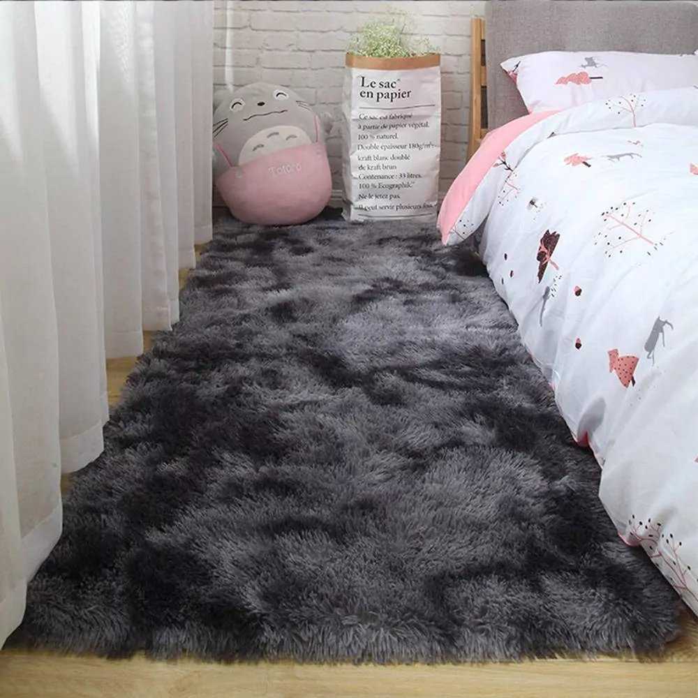Strado Ombre Shaggy kilimas Strado 200x290 OmbreGrey (Tamsiai Pilkas) universalus