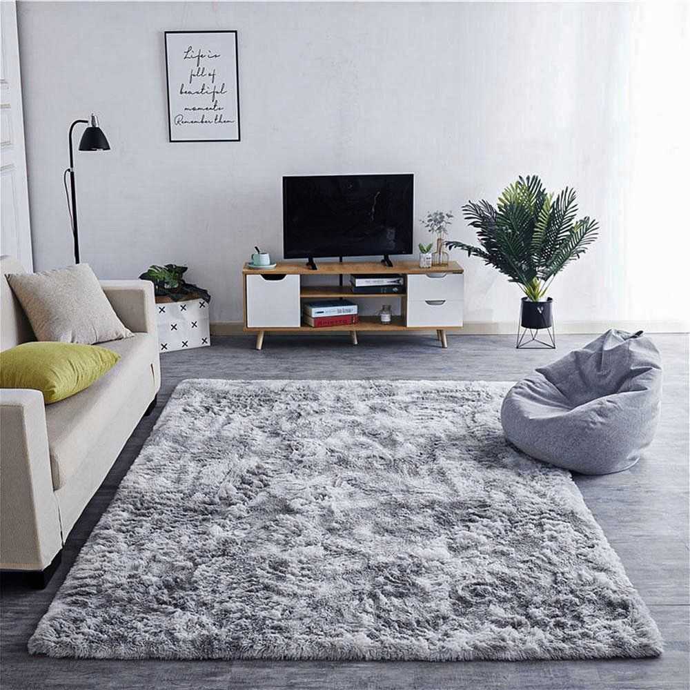 Strado Ombre Shaggy kilims Strado 200x300 OmbreSilver (šviesus Pilkas)