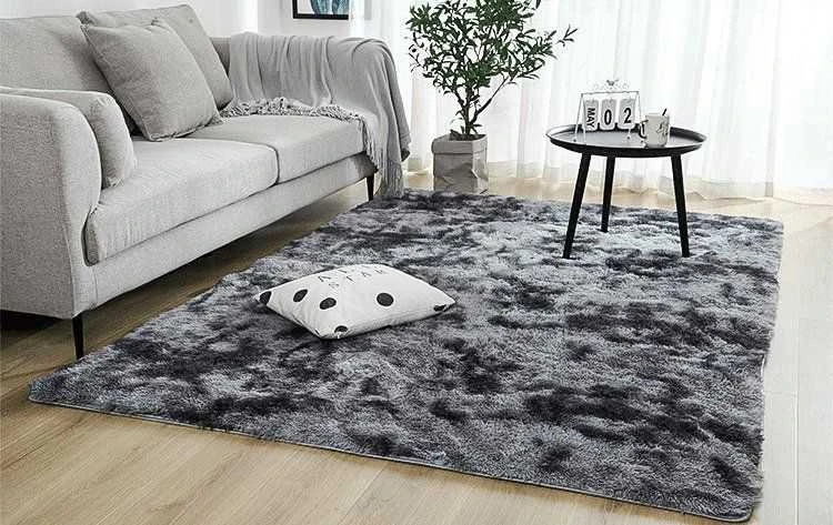 Strado Ombre Shaggy kilimas Strado 200x300 OmbreGrey (Tamsiai Pilkas) universalus
