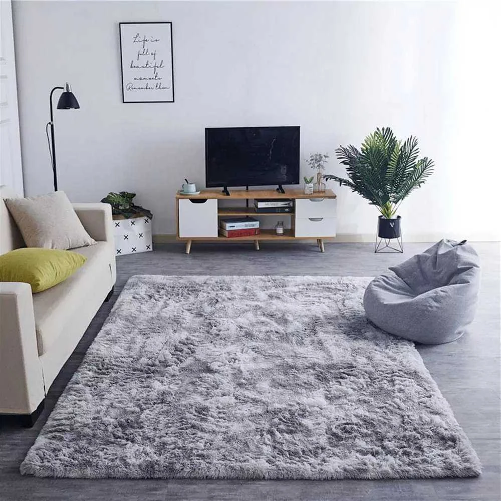 Strado Ombre Shaggy kilimas Strado 250x350 OmbreSilver (šviesiai pilkas) universalus