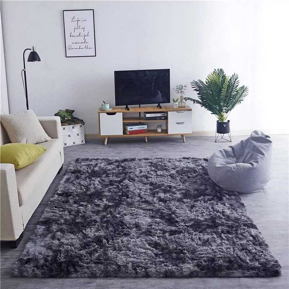 Strado Ombre Shaggy kilimas Strado 300x400 OmbreGrey (Tamsiai Pilkas) universalus