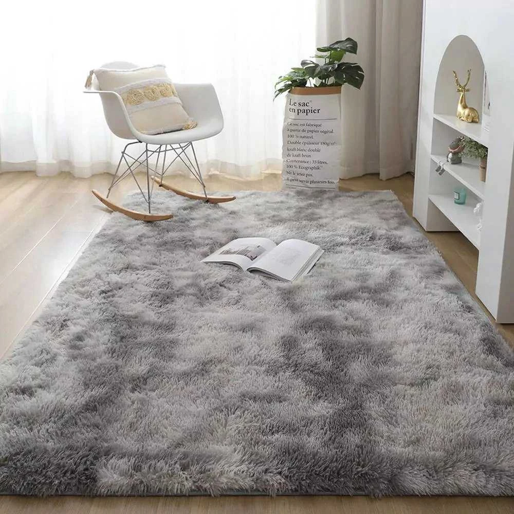 Strado Ombre Shaggy kilimas Strado 300x400 OmbreSilver (Light Pilkas) universalus