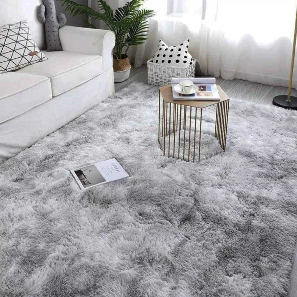 Strado Ombre Shaggy kilimas Strado 300x400 OmbreSilver (Light Pilkas) universalus