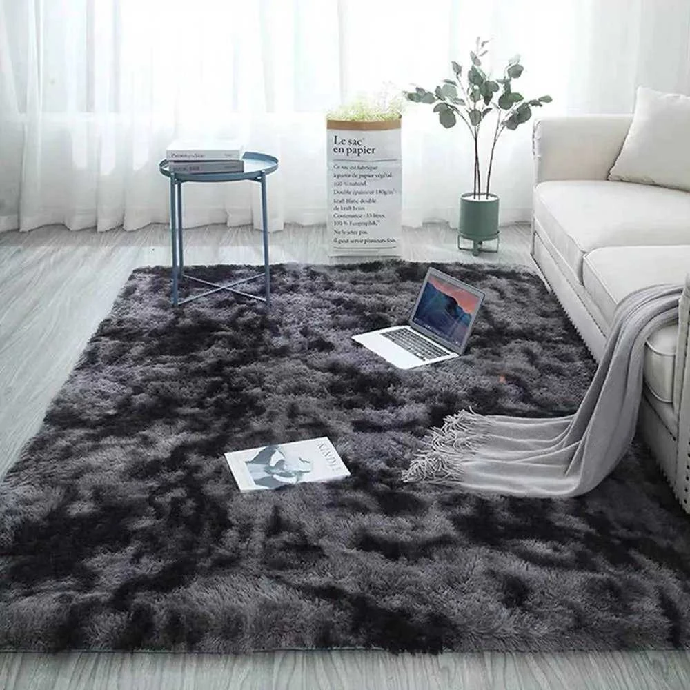 Strado Ombre Shaggy kilimas Strado 60x120 OmbreGrey (Tamsusis Pilkas) universalus