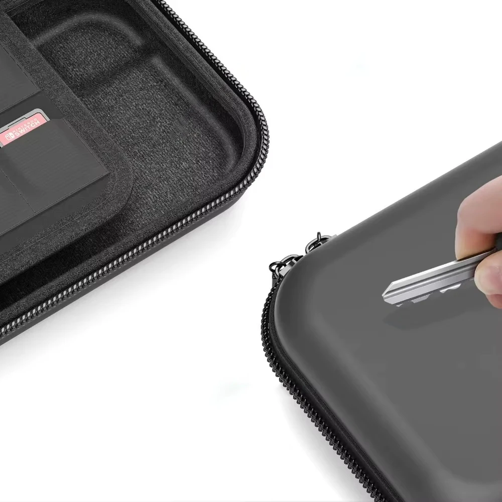 Strado XXL rinkinys „Dėklas“ skirtas „Nintendo Switch 2“ 2025 su 2x stiklu, 2x apsauginiu dangteliu, 4x užmaunamaisiais dangteliais (DNNS2SET)