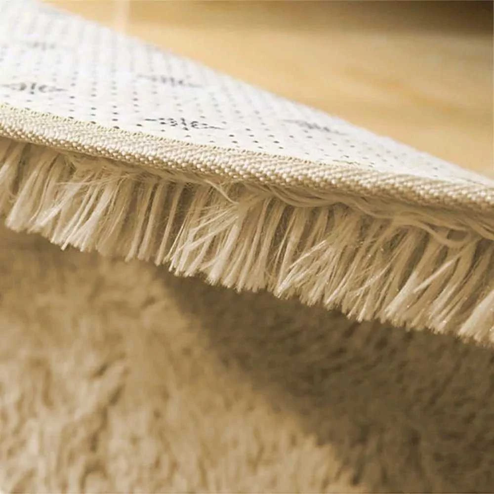 Strado Šaggy apvalus kilimas Strado 140x140 CappuccinoCamel (šviesiai ruda)