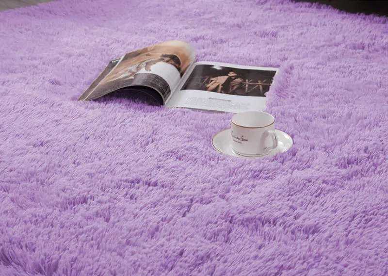 Strado Šaggy kilimas Strado 160x220 PurpleFlower (ryškiai violetinė)