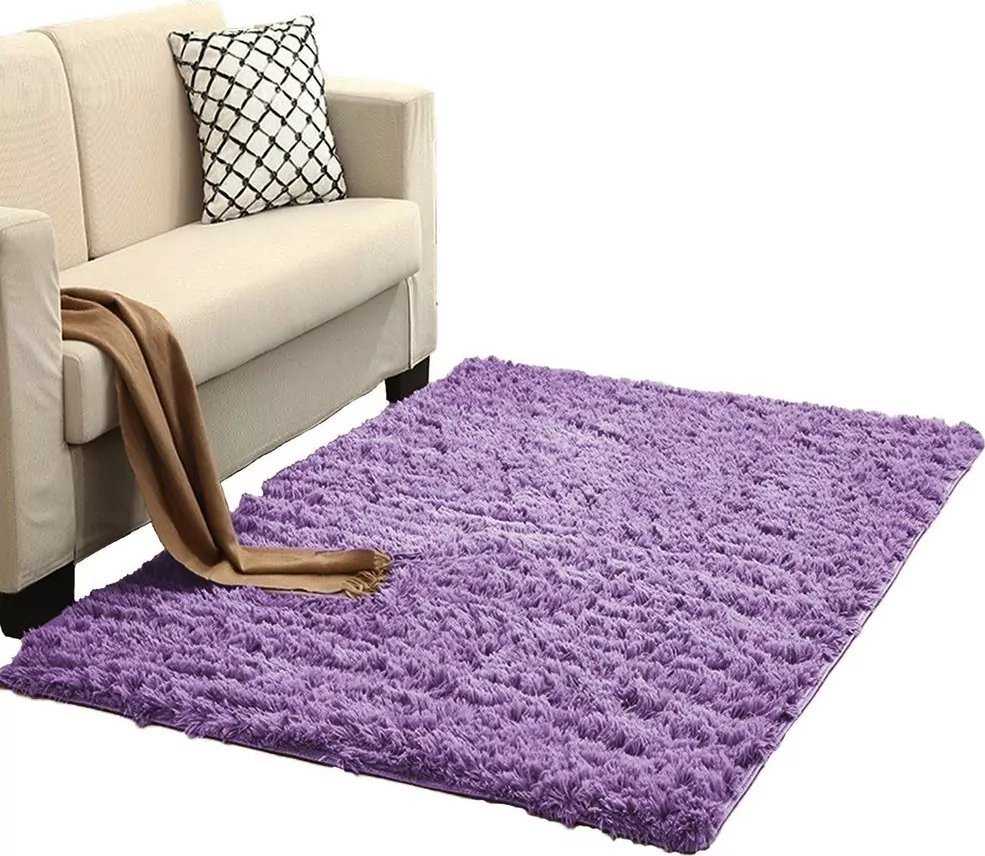 Strado Šaggy kilimas Strado 160x220 PurpleFlower (ryškiai violetinė)