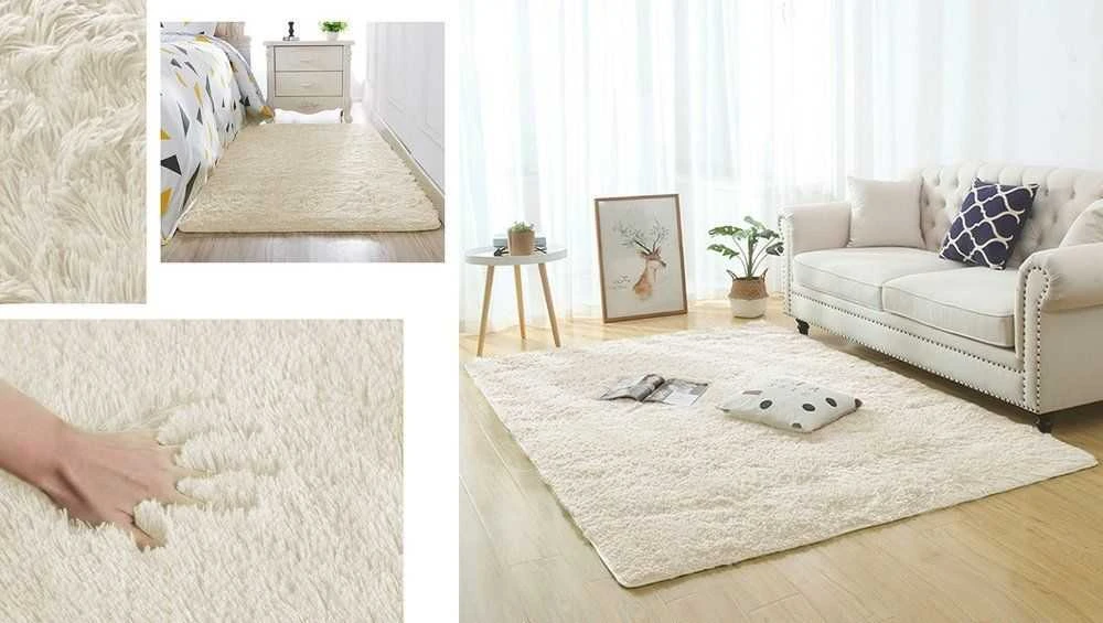 Strado Shaggy taikos kilimas Strado 200x250 CreamBeige (rusvai gelsvas) universalus