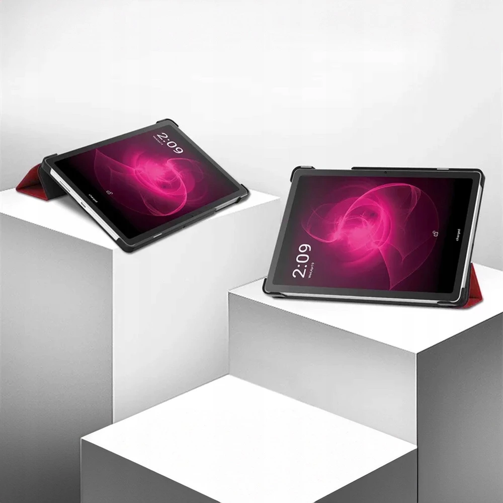 Planšetinio kompiuterio dėklas Strado Išmanusis dėklas T-Mobile T Planšetė 5G 10.36 (Raudonas)
