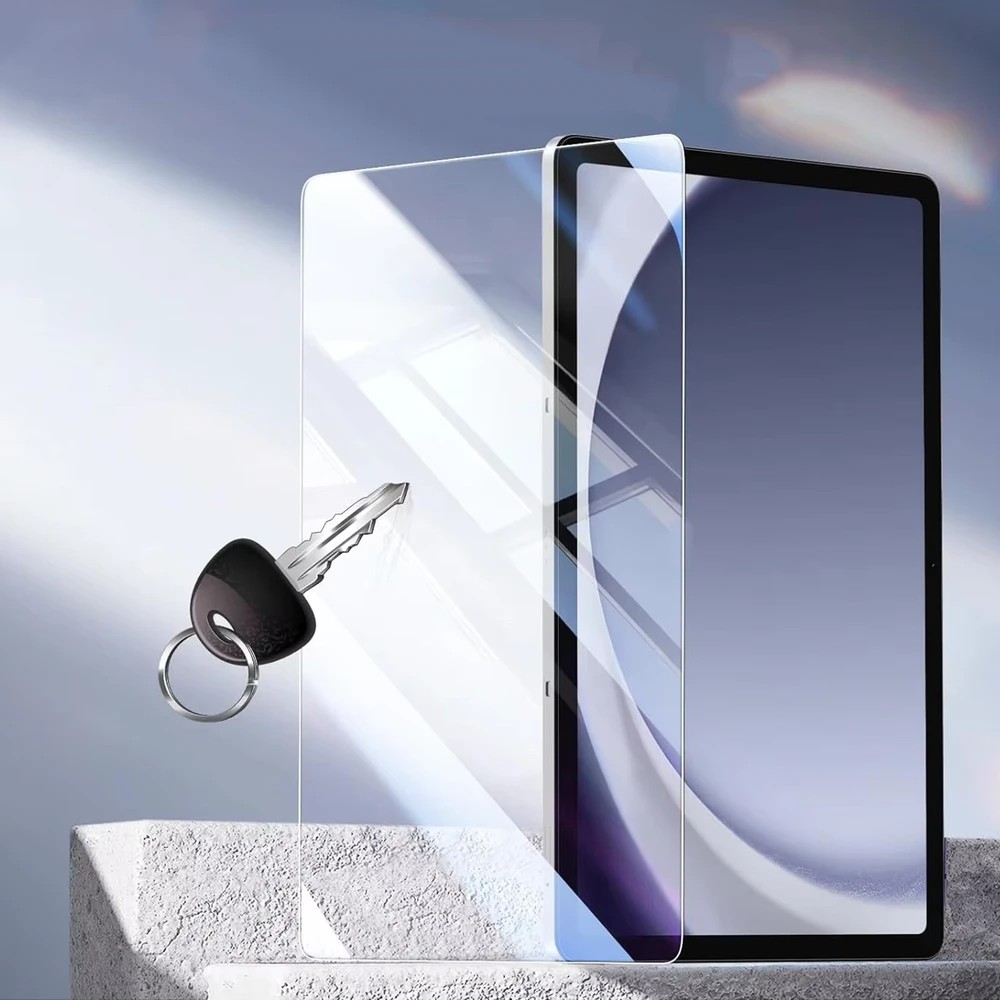 Strado-Tech grūdintas stiklas, skirtas Lenovo Idea Tab Plus 12.1 2025 – ekrano apsauga 9H, pilnas padengimas, oleofobinė
