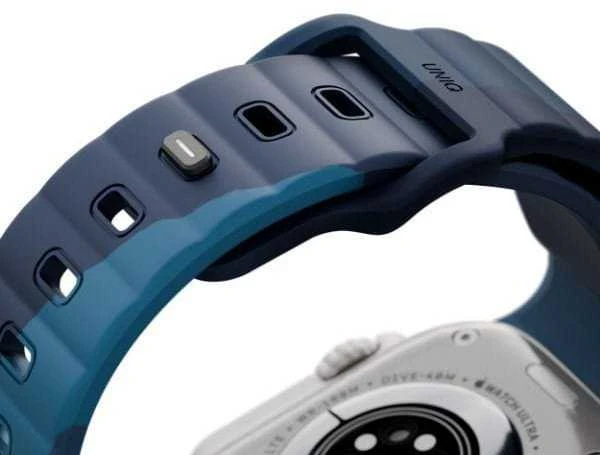 Apyrankė UNIQ Stride De Rubber Apple Watch 49/46/45/44mm storm
