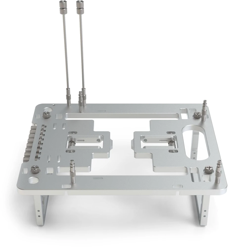 Streacom BC1 Mini V2 Benchtable – Testavimo platforma – sidabro spalvos