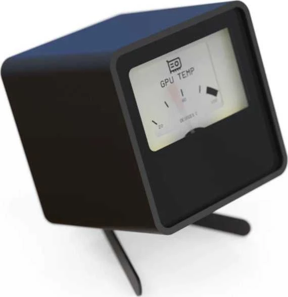 Streacom VU1-Dial – juodos spalvos