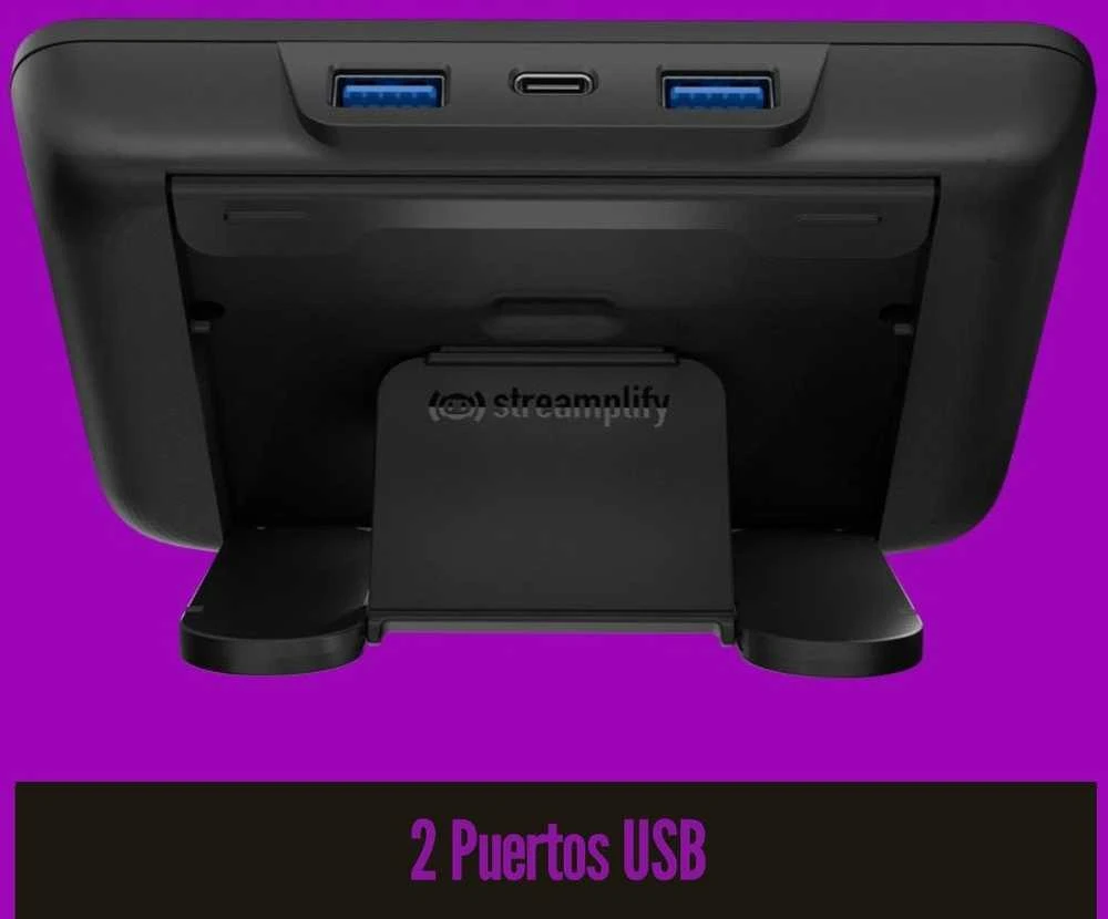 „Streamplify STREAMING DECK ONE“ srauto valdiklis – juodos spalvos