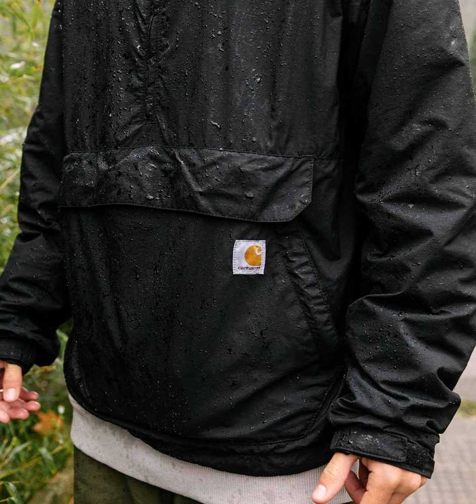 „Carhartt“ lengva, supakuota striukė su anoraku – juoda