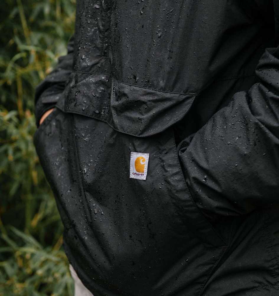 „Carhartt“ lengva, supakuota striukė su anoraku – juoda