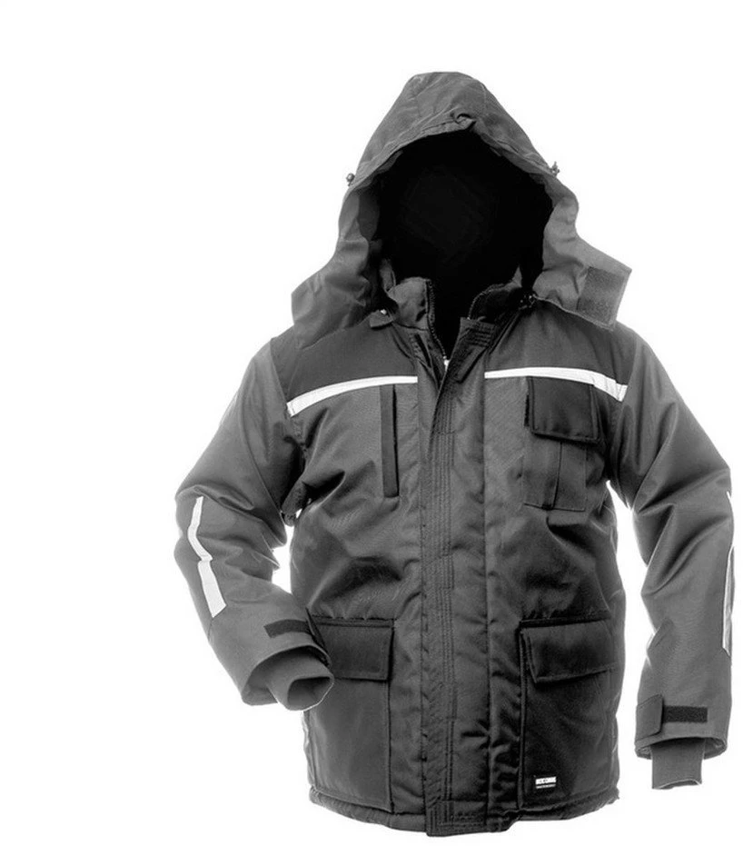 B Safety Bo_Safety ŠILTA STRIUKĖ SU KAPIŠONU „BALTIC CANVAS ARCTIC“