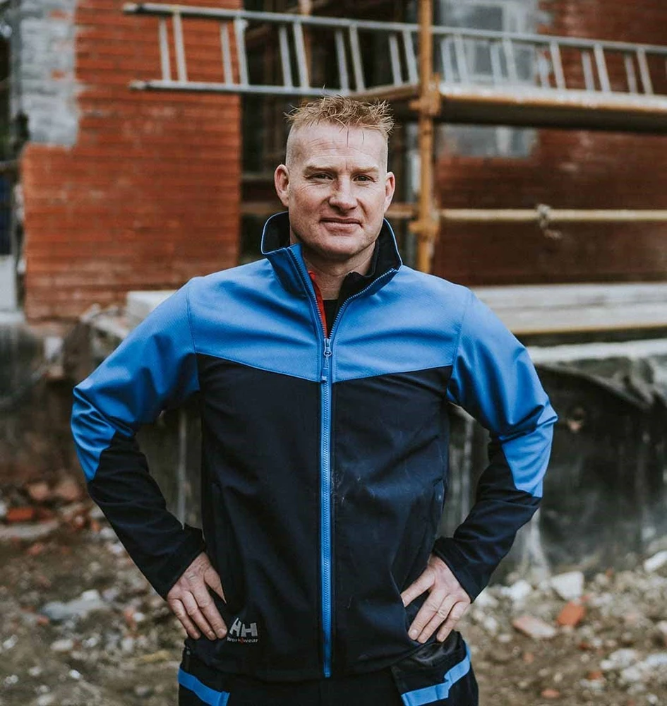 Striukė vyriška Helly Hansen Jacket HELLY HANSEN Oxford Softshell, light mėlynas L