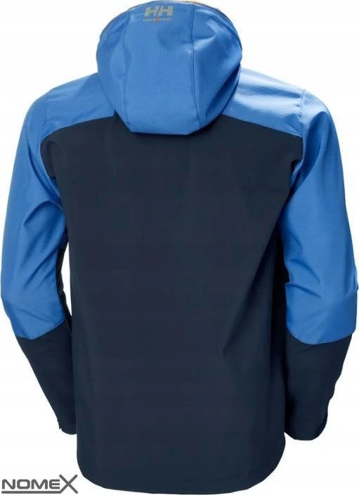Striukė vyriška Helly Hansen Jacket HELLY HANSEN Oxford Softshell, light mėlynas XL