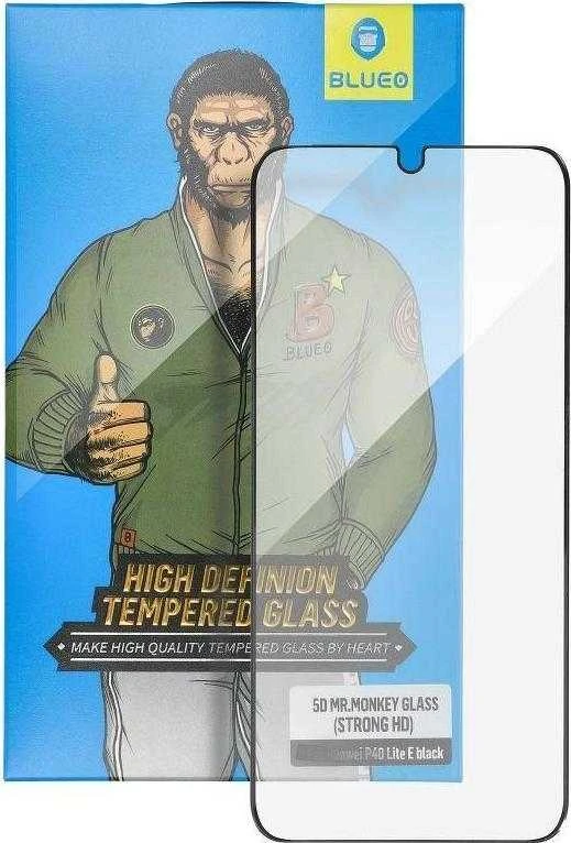 Blueo LCD apsauginis stikliukas 5D Mr. Monkey Glass (Strong HD) Apple iPhone 13 Pro Max juodas
