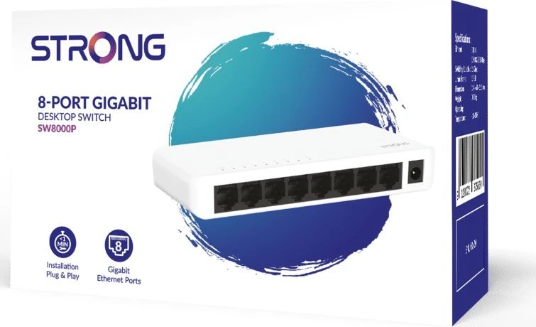 Šakotuvas Strong Stiprus SW 8000P jungiklis
