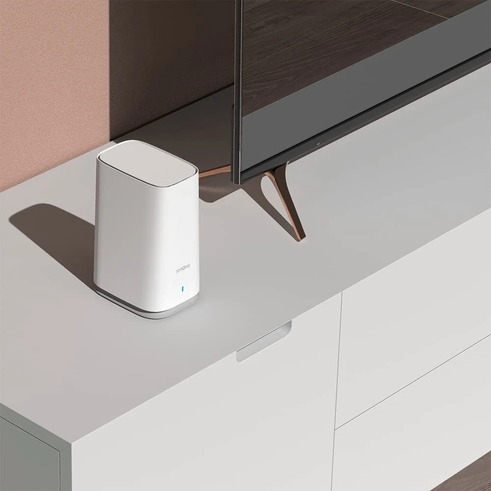 Maršrutizatorius STRONG ATRIUM Wi-Fi Mesh 2100 Priedas Baltas