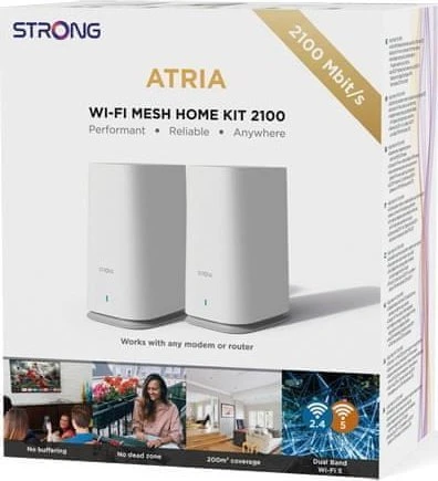 Maršrutizatorius Strong Meshkit2100 tinklo tinklas, 2100 Mbit/s LAN