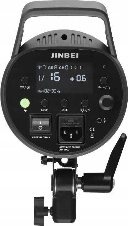 Studijinė blykstės lempa Jinbei MSN 800 PRO su Multi ir Easy Cap funkcija