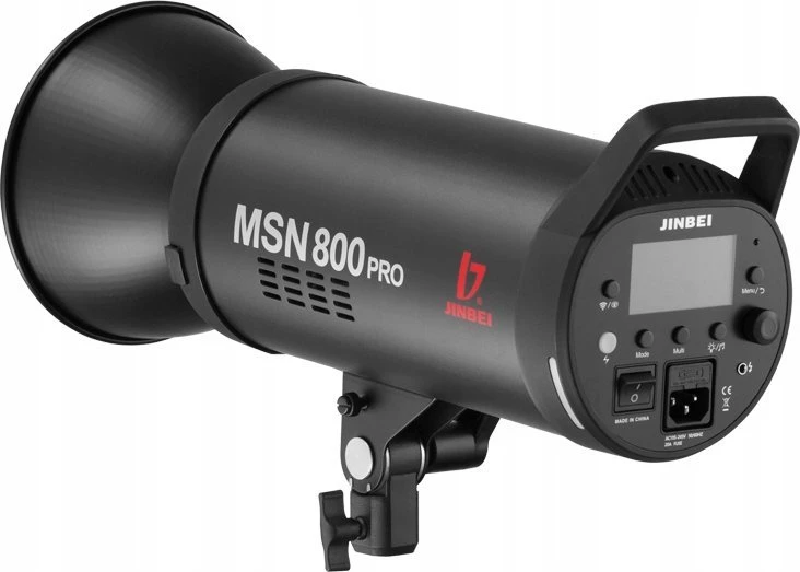 Studijinė blykstės lempa Jinbei MSN 800 PRO su Multi ir Easy Cap funkcija