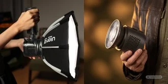 Multiblitz LED Vaizdo Šviesa - Ulanzi LC60 60 W „LightOn“ Dviejų Spalvų 2 700–6 500 K LED Blykstė, 13 Efektų