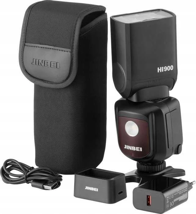 Studijinė lempa Jinbei Reporterinė lempa Hi-900 su bataite Sony