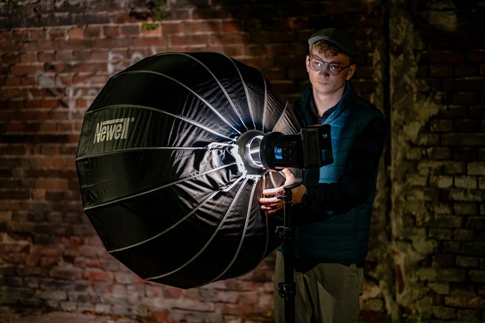 Studijinė lempa Newell NEWELL NL4395 Parabolinė softbox 85 cm