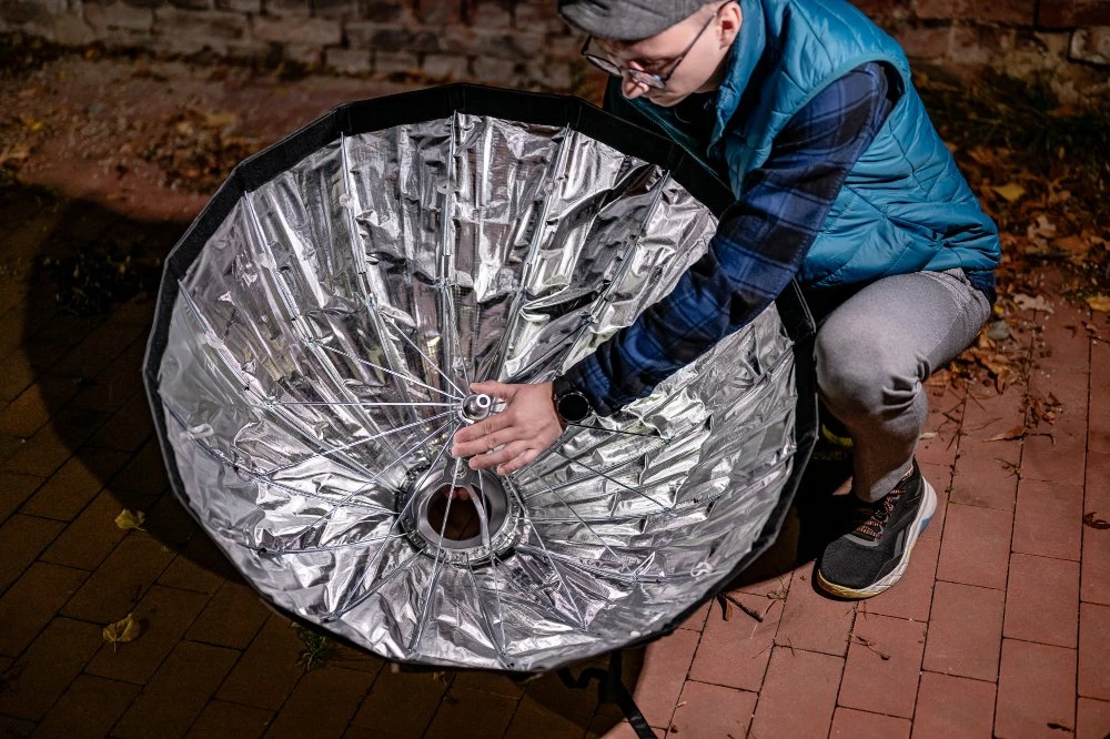 Studijinė lempa Newell NEWELL NL4395 Parabolinė softbox 85 cm