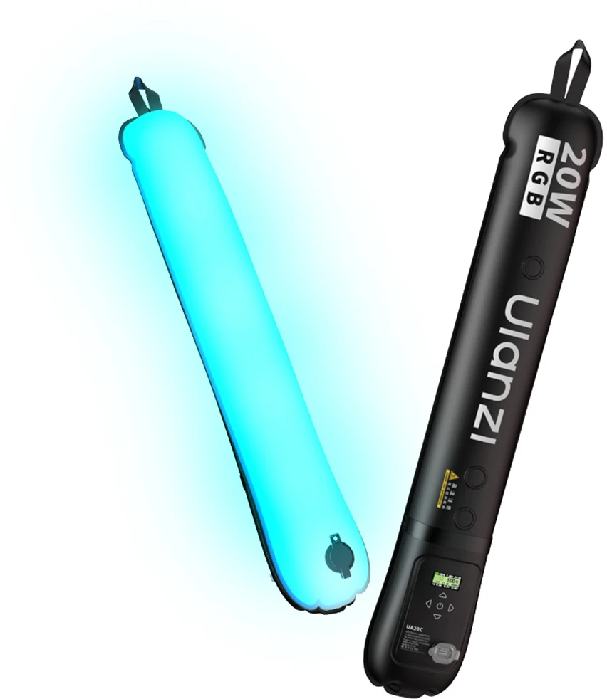 Apšvietimo įranga - ULANZI UA20 LED šviesa 2500mAh 2700-6500K