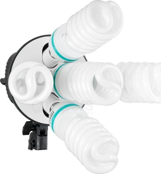 Studijinis komplektas Freepower Nuolatinio apšvietimo komplektas Freepower 107 50x70cm SET 4000W 5500K su stovu