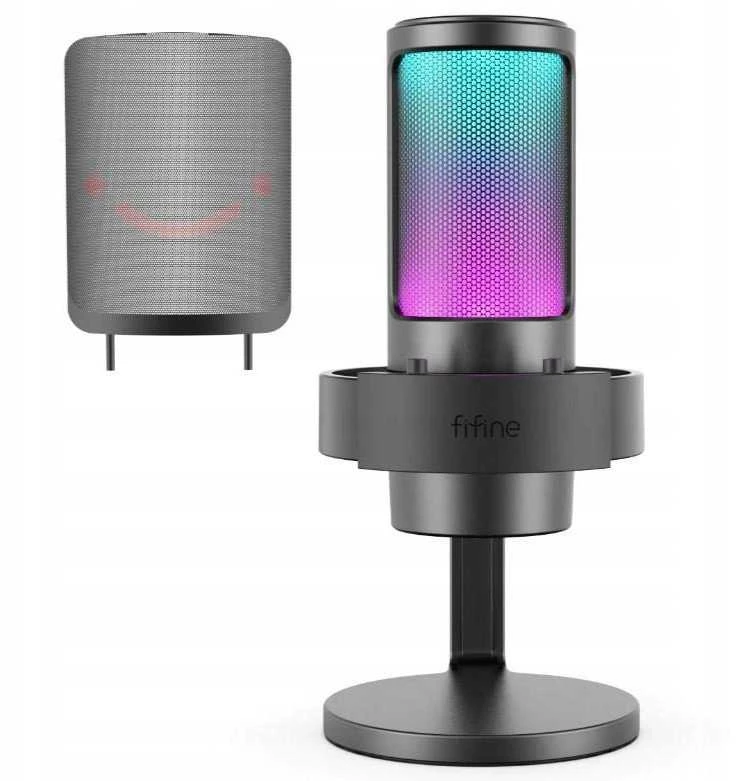 Fifine Technology FIFINE AmpliGame A8 RGB Juodas (Juodas) Kondensatorinis Mikrofonas